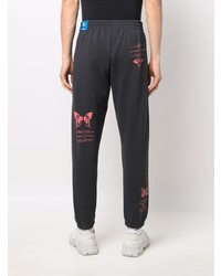Pantalon de jogging imprimé gris foncé adidas