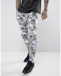 Pantalon de jogging imprimé gris Hype