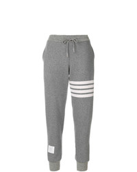 Pantalon de jogging imprimé gris Thom Browne