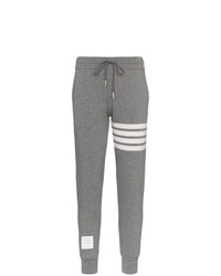 Pantalon de jogging imprimé gris Thom Browne