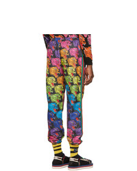 Pantalon de jogging imprimé multicolore Gucci