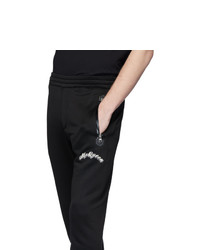 Pantalon de jogging imprimé noir et blanc Alexander McQueen