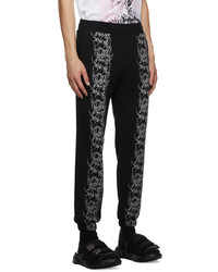 Pantalon de jogging imprimé noir et blanc Givenchy