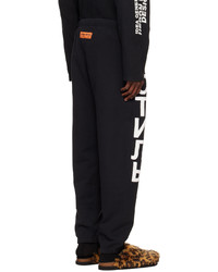 Pantalon de jogging imprimé noir et blanc Heron Preston