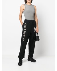 Pantalon de jogging imprimé noir et blanc 44 label group