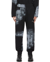Pantalon de jogging imprimé noir A-Cold-Wall*