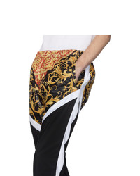 Pantalon de jogging imprimé noir Versace