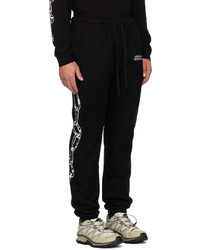 Pantalon de jogging imprimé noir Afield Out