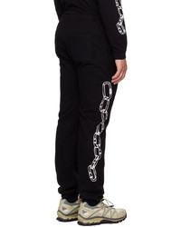 Pantalon de jogging imprimé noir Afield Out