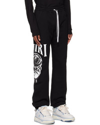 Pantalon de jogging imprimé noir Amiri