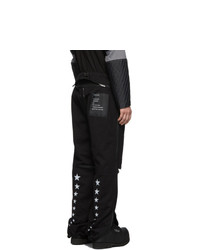 Pantalon de jogging imprimé noir TAKAHIROMIYASHITA TheSoloist.