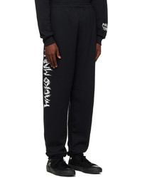 Pantalon de jogging imprimé noir Wacko Maria