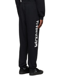 Pantalon de jogging imprimé noir Wacko Maria