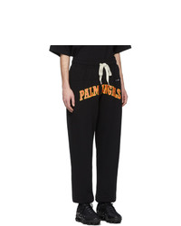 Pantalon de jogging imprimé noir Palm Angels