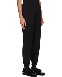 Pantalon de jogging imprimé noir TSAU