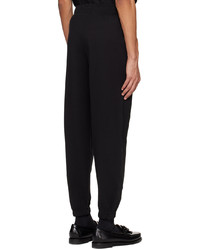 Pantalon de jogging imprimé noir TSAU