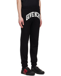 Pantalon de jogging imprimé noir Givenchy