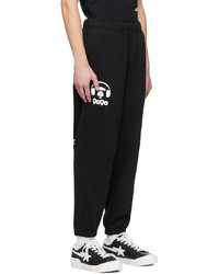 Pantalon de jogging imprimé noir AAPE BY A BATHING APE