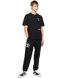 Pantalon de jogging imprimé noir AAPE BY A BATHING APE