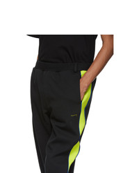 Pantalon de jogging imprimé noir Ader Error