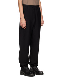 Pantalon de jogging imprimé noir TAKAHIROMIYASHITA TheSoloist.