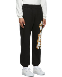 Pantalon de jogging imprimé noir Awake NY