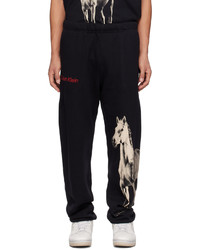 Pantalon de jogging imprimé noir Calvin Klein