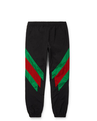 Pantalon de jogging imprimé noir Gucci