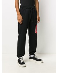 Pantalon de jogging imprimé noir Gcds