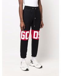 Pantalon de jogging imprimé noir Gcds