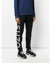 Pantalon de jogging imprimé noir Kenzo