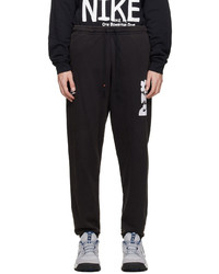 Pantalon de jogging imprimé noir Nike