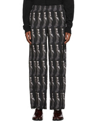 Pantalon de jogging imprimé noir Serapis