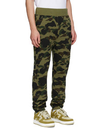 Pantalon de jogging imprimé olive BAPE