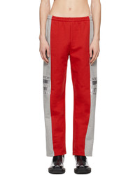 Pantalon de jogging imprimé rouge VTMNTS