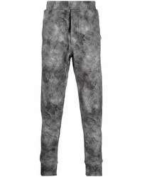 Pantalon de jogging imprimé tie-dye gris foncé DSQUARED2