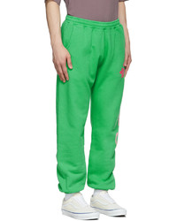 Pantalon de jogging imprimé vert Kids Worldwide