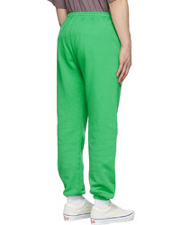 Pantalon de jogging imprimé vert Kids Worldwide