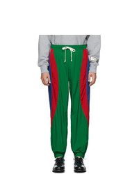 Pantalon de jogging imprimé vert Gucci