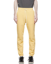 Pantalon de jogging jaune John Elliott