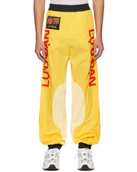 Pantalon de jogging jaune LU'U DAN