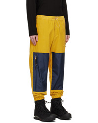 Pantalon de jogging jaune Moncler