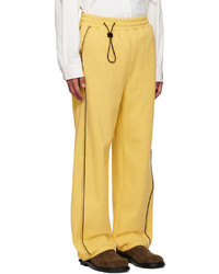 Pantalon de jogging jaune Ader Error