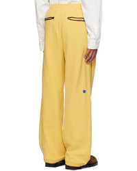 Pantalon de jogging jaune Ader Error