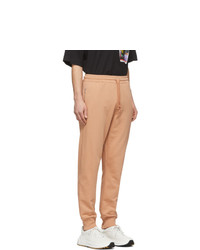 Pantalon de jogging marron clair Dries Van Noten