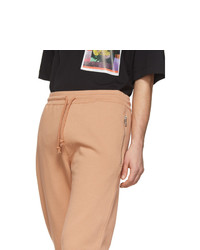 Pantalon de jogging marron clair Dries Van Noten