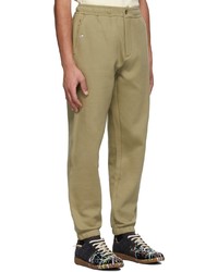 Pantalon de jogging marron clair Helmut Lang