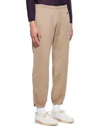 Pantalon de jogging marron clair Needles