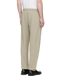 Pantalon de jogging marron clair Lady White Co