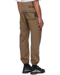 Pantalon de jogging marron Undercover